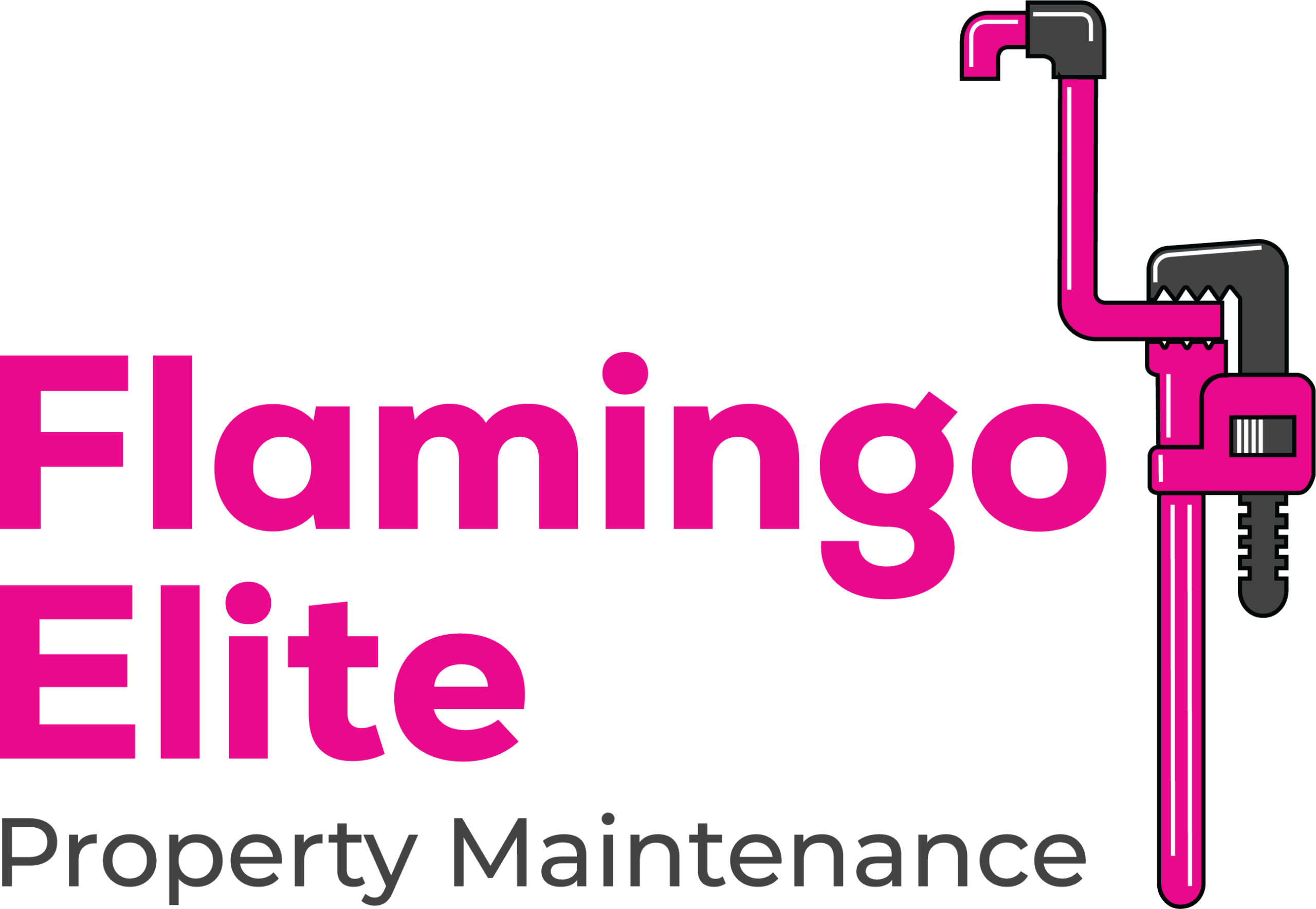Flamingo Elite Property Maintenance Logo